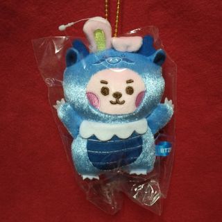 ビーティーイシビル(BT21)の新品未使用【BT21辰COLORマスコットCOOKY_BLUE】(キャラクターグッズ)