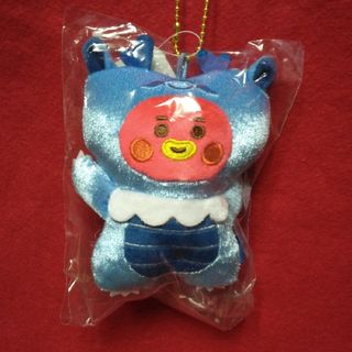 ビーティーイシビル(BT21)の新品未使用【BT21辰COLORマスコットTATA_BLUE】(キャラクターグッズ)