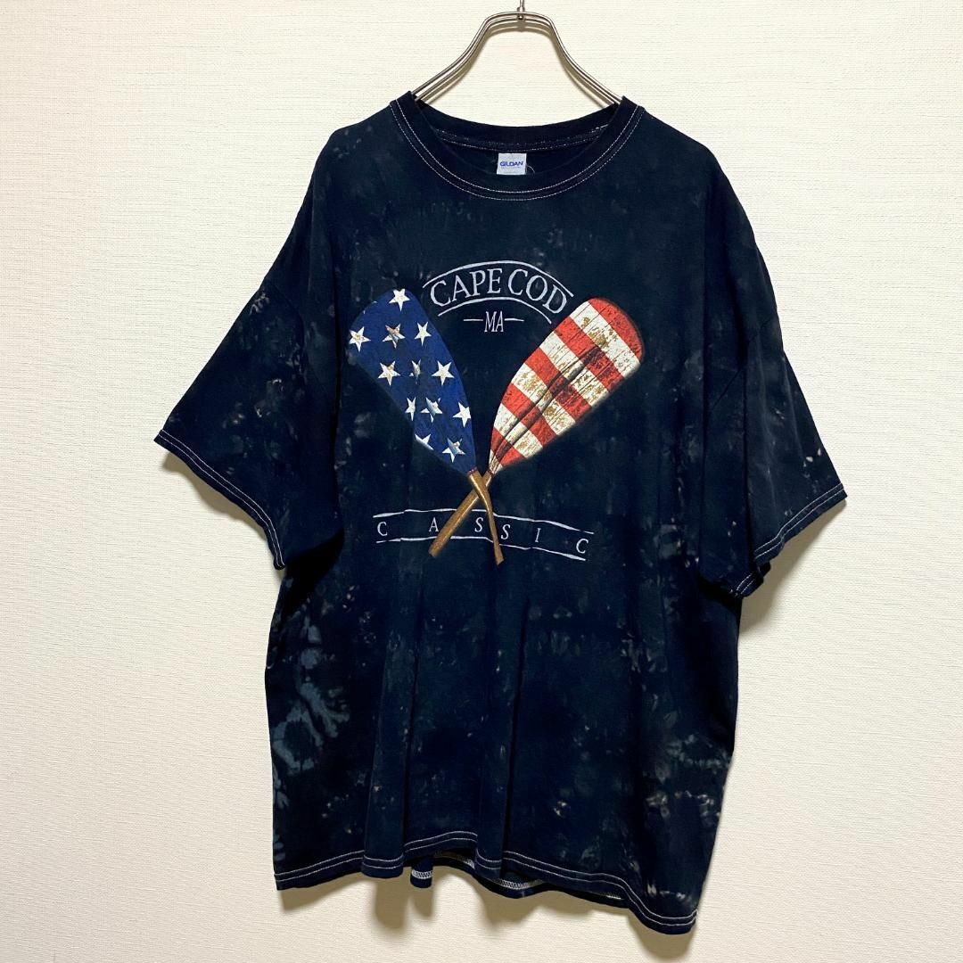 GILDAN(ギルタン)のアメリカ古着　半袖　Tシャツ　ケープコッド　2XL ビッグサイズ　Q194 メンズのトップス(Tシャツ/カットソー(半袖/袖なし))の商品写真