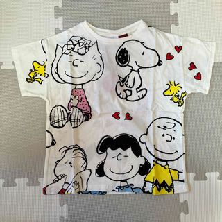 ザラキッズ(ZARA KIDS)のザラベイビー　スヌーピー　Ｔシャツ(Tシャツ/カットソー)