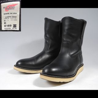 レッドウィング(REDWING)のレッドウィング8169ペコスブーツ現行羽タグ犬866エンジニア2268(ブーツ)