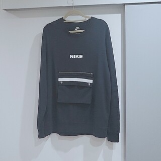 NIKE - NIKE ポケット異素材 スウェット トレーナー