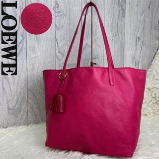 LOEWE - 人気♡ナッパレザー♡A4可♡LOEWE ロエべ アナグラム トートバッグ