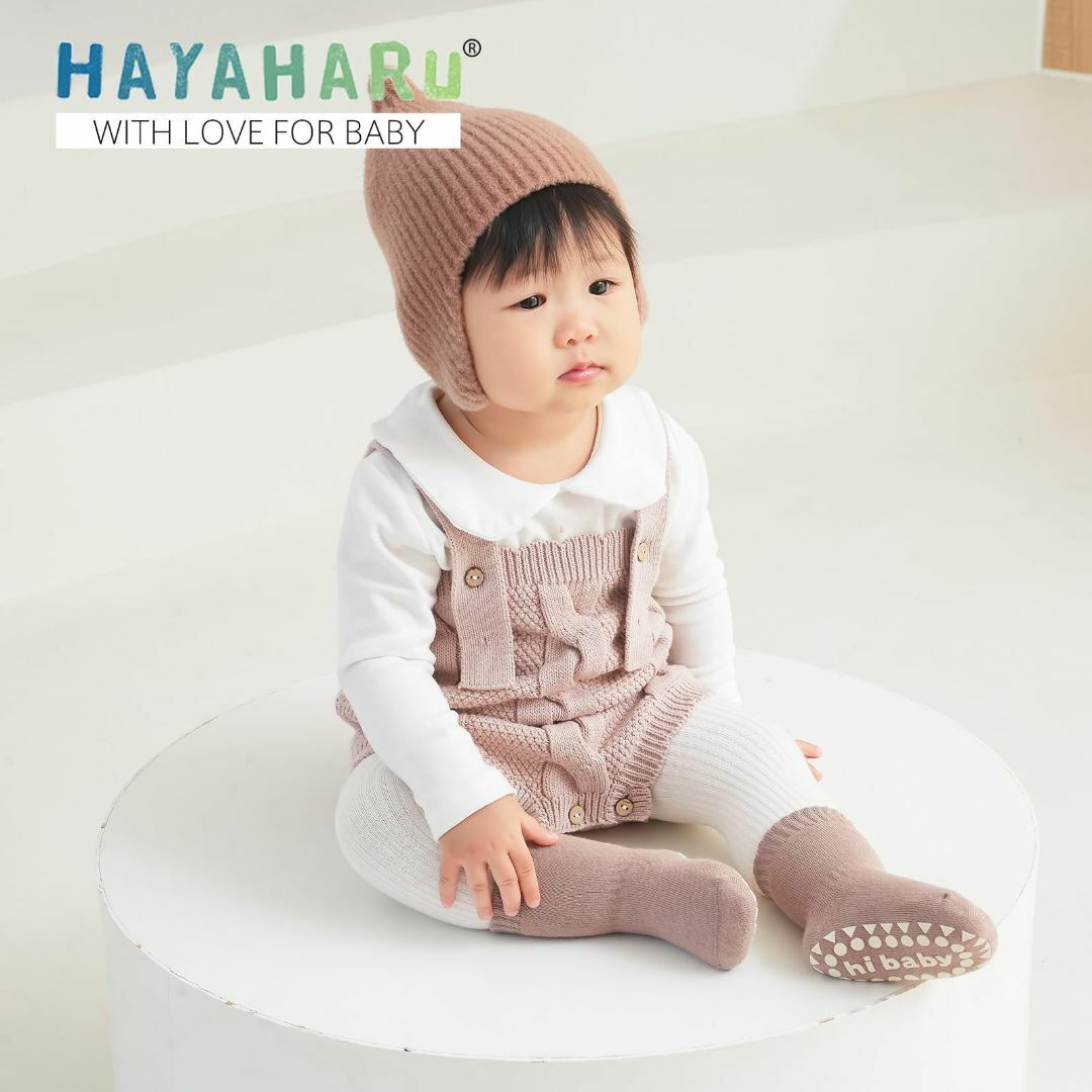 [HAYAHARU] ベビー ソックス 冬 暖かい 赤ちゃん 靴下 ルーム靴下  キッズ/ベビー/マタニティのベビー服(~85cm)(その他)の商品写真