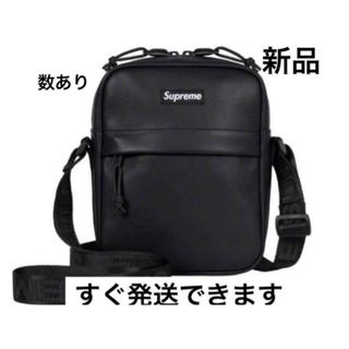 シュプリーム(Supreme)のSupreme Leather Shoulder Bag "Black"(ショルダーバッグ)