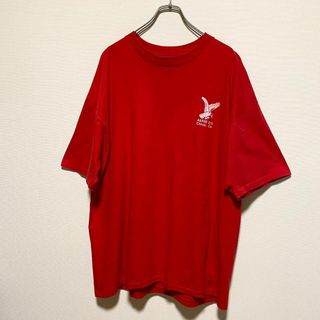 ヘインズ(Hanes)のアメリカ古着　90s シングルステッチ　半袖　Tシャツ　イーグル　USA製(Tシャツ/カットソー(半袖/袖なし))