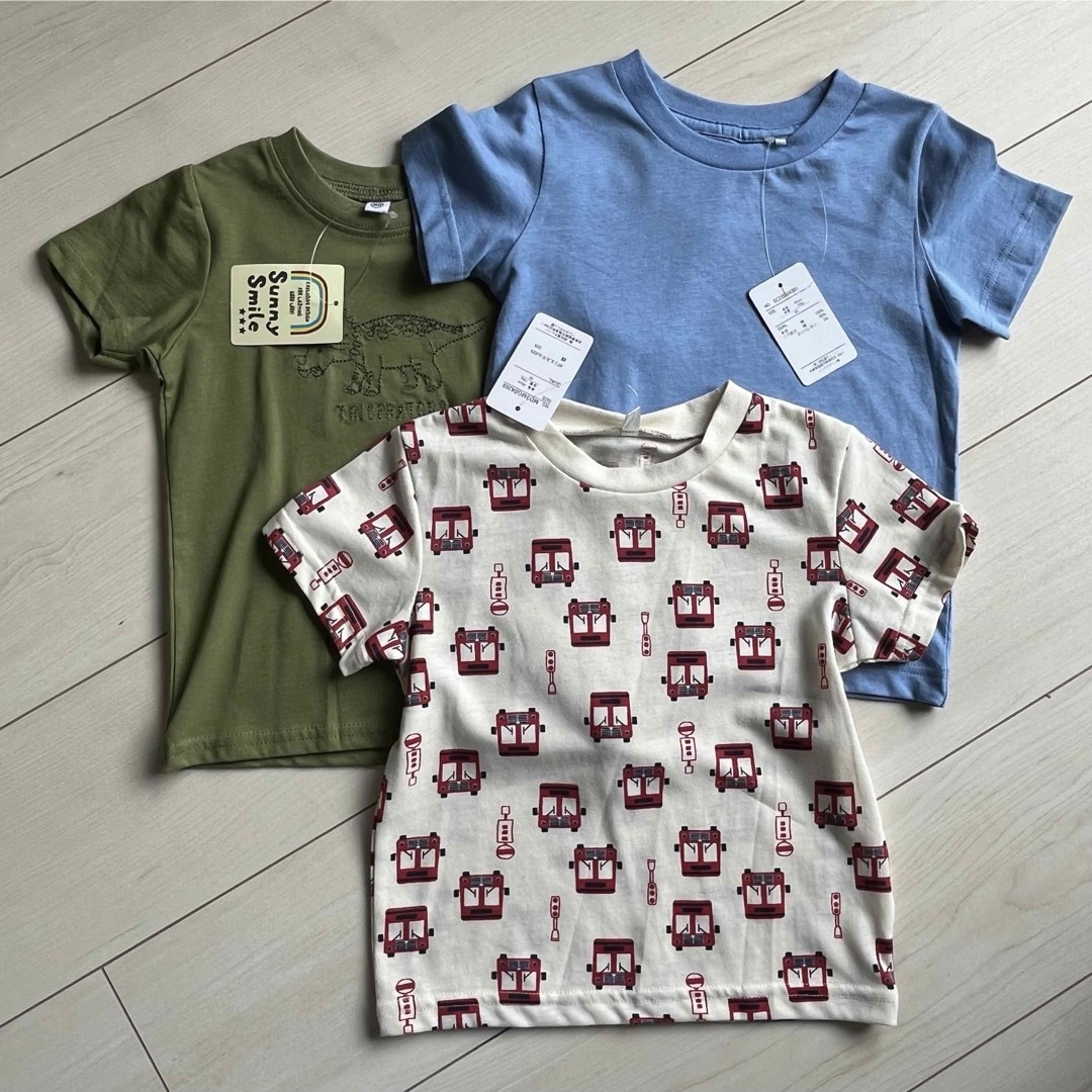 ベビー　キッズ　半袖　Tシャツ　サイズ95 キッズ/ベビー/マタニティのキッズ服男の子用(90cm~)(Tシャツ/カットソー)の商品写真