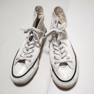 コンバース(CONVERSE)のコンバース CONVERSE オールスター 日本製 ホワイト 25センチ(スニーカー)