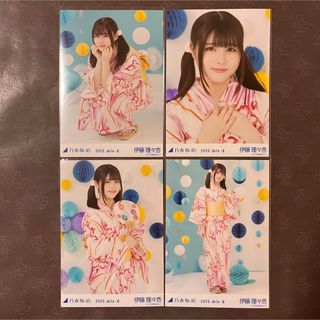 ノギザカフォーティーシックス(乃木坂46)の乃木坂46 伊藤理々杏 2020年 浴衣 四種コンプ 生写真(アイドルグッズ)