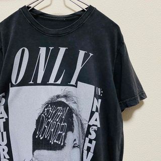 ディーゼル(DIESEL)の一点物　DIESEL(ディーゼル) ビッグプリント　ビンテージ加工　Tシャツ(Tシャツ/カットソー(半袖/袖なし))