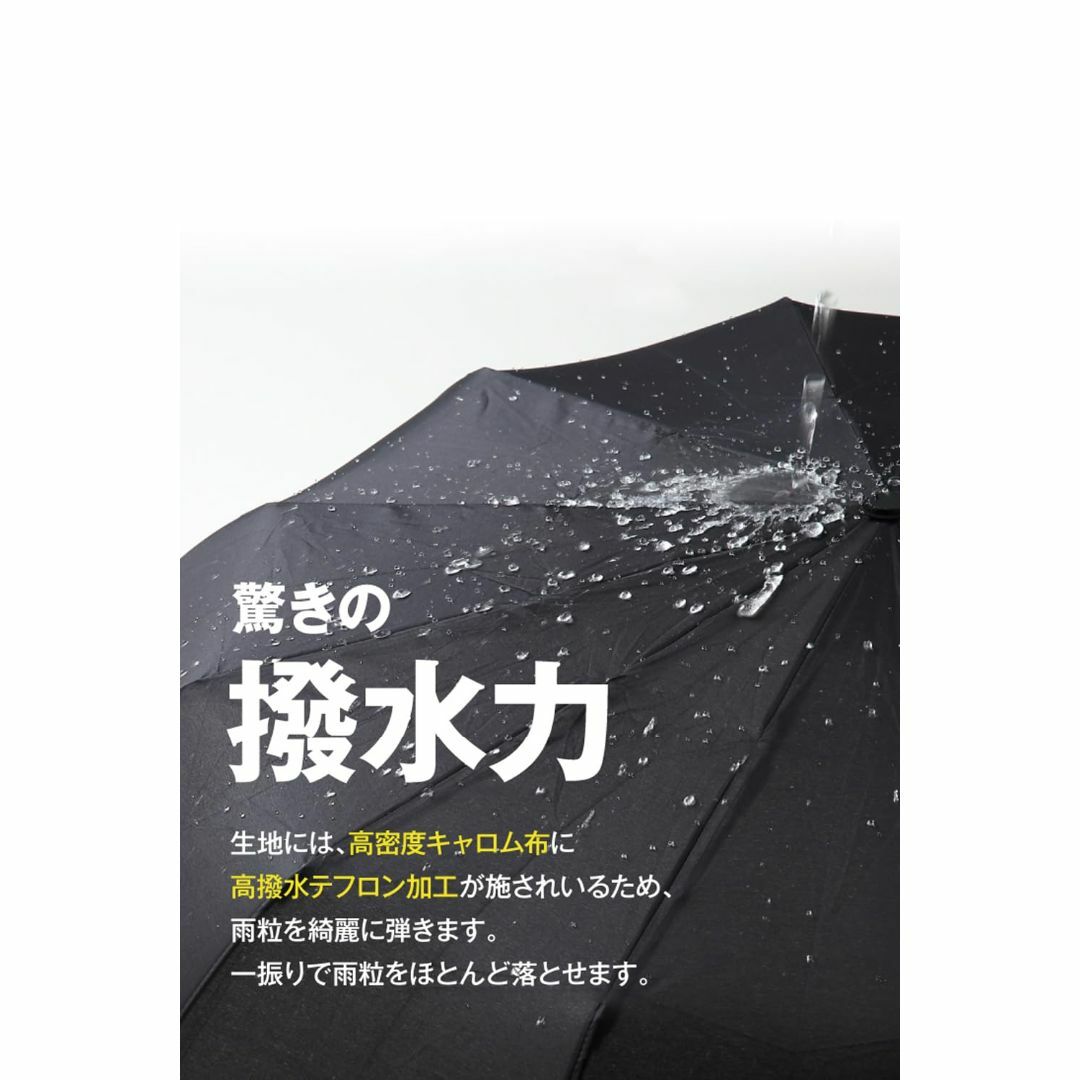 【色: グレー-2】折り畳み日傘 大きめ 超軽量189g 晴雨兼用 99.9％以 レディースのファッション小物(その他)の商品写真