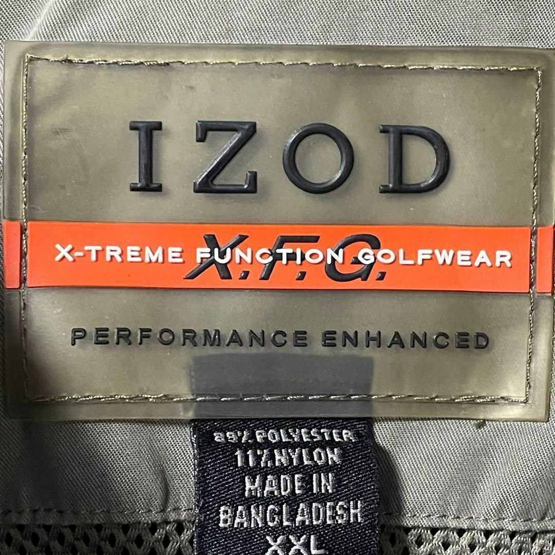 IZOD USA古着 ナイロンジャケット プルオーバービッグサイズ 2XLメンズ メンズのジャケット/アウター(ナイロンジャケット)の商品写真