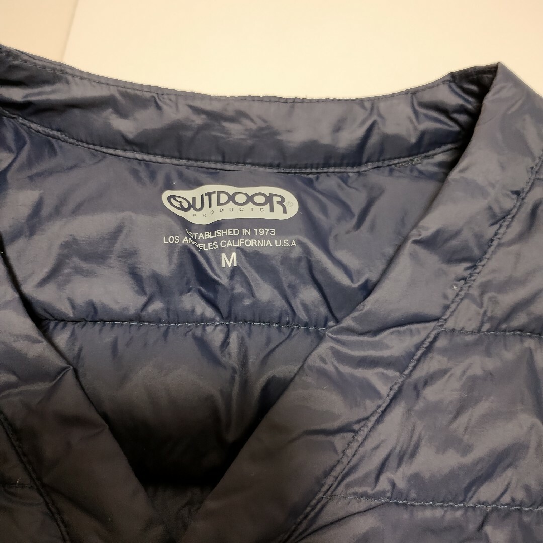 OUTDOOR(アウトドア)のアウトドアプロダクツ OUTDOOR 中綿ジャケット ネイビー メンズのジャケット/アウター(ノーカラージャケット)の商品写真