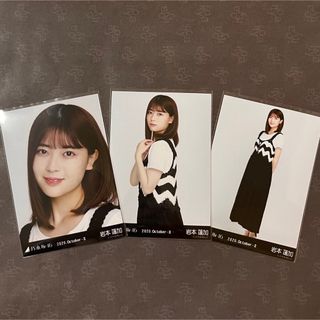 ノギザカフォーティーシックス(乃木坂46)の乃木坂46 岩本蓮加 モノトーン コンプ 生写真(アイドルグッズ)