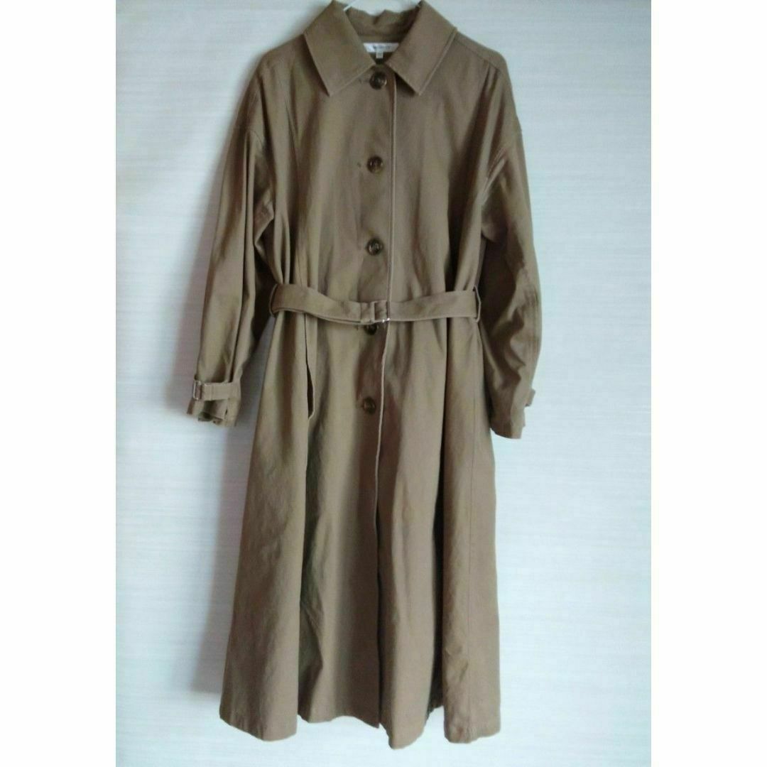 moussy LONG OVER coat　 マウジー ステンカラーコート レディースのジャケット/アウター(ロングコート)の商品写真