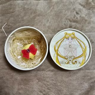 セーラームーン(セーラームーン)のセーラームーン Q-pot セーラー リボン カップケーキ ネックレス(ネックレス)