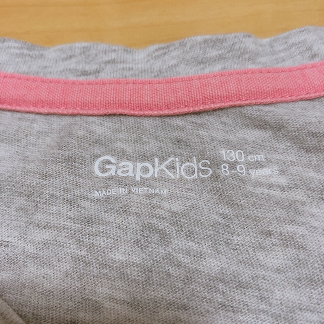GAP Kids(ギャップキッズ)のGap Kids☆アニマルTシャツ　130cm キッズ/ベビー/マタニティのキッズ服女の子用(90cm~)(Tシャツ/カットソー)の商品写真