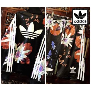 Originals（adidas） - アディダス 大きめ 内藤新平 花柄 ジャージ セットアップ ブルゾン パンツ