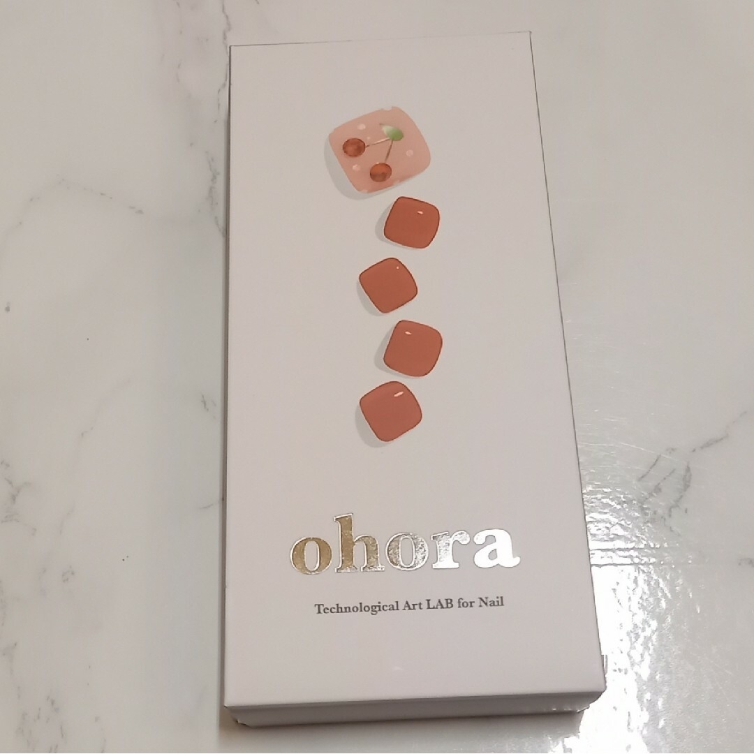 ohora(オホーラ)のohoraフットネイルシール　新品・未開封 エンタメ/ホビーのアート用品(その他)の商品写真