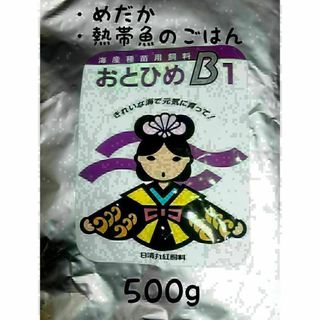 めだかのごはん おとひめB1 500g グッピー 熱帯魚