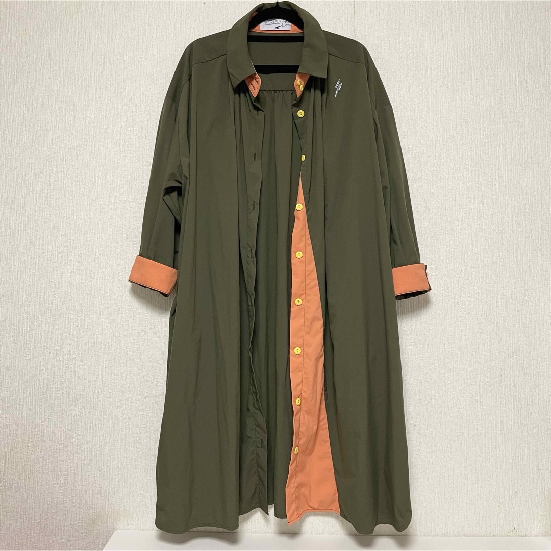 super lady kansai yamamoto スプリング コート 3L レディースのジャケット/アウター(スプリングコート)の商品写真
