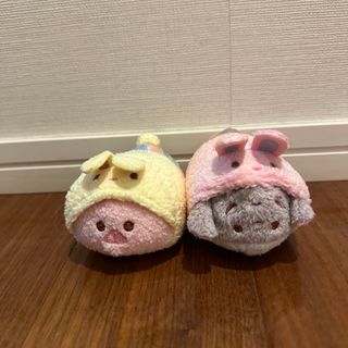 ディズニー(Disney)の【 Disney 】 ツムツム　イースター　うさぎ ピグレット イーヨー 2点(キャラクターグッズ)