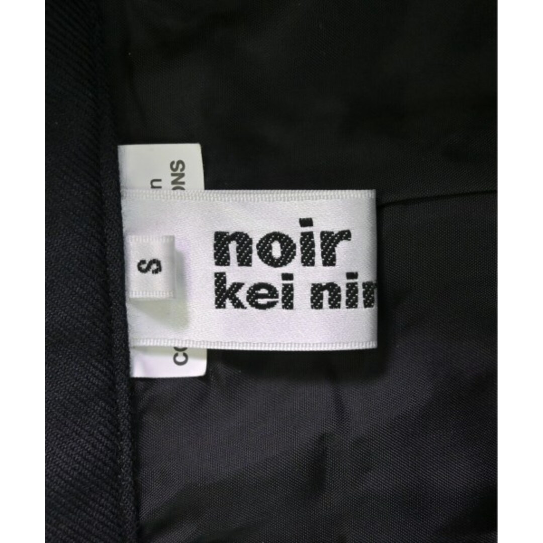 noir kei ninomiya(ノワールケイニノミヤ)のnoir kei ninomiya オールインワン/サロペット S 黒 【古着】【中古】 レディースのパンツ(サロペット/オーバーオール)の商品写真