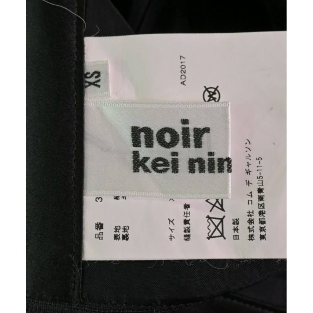 noir kei ninomiya(ノワールケイニノミヤ)のnoir kei ninomiya パンツ（その他） XS 黒 【古着】【中古】 レディースのパンツ(その他)の商品写真