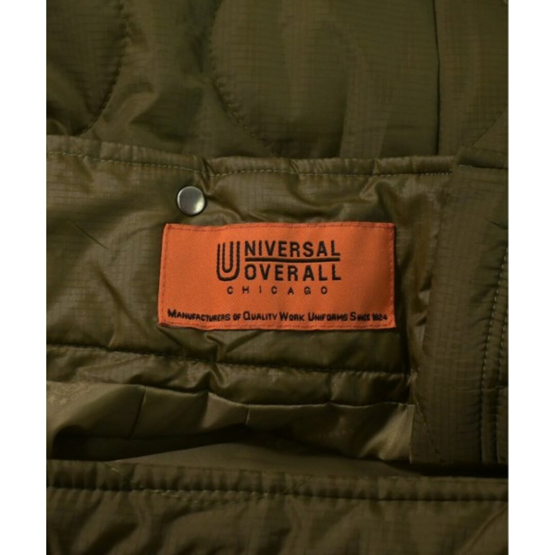 UNIVERSAL OVERALL(ユニバーサルオーバーオール)のUNIVERSAL OVERALL ワンピース M/L カーキ 【古着】【中古】 レディースのワンピース(ひざ丈ワンピース)の商品写真