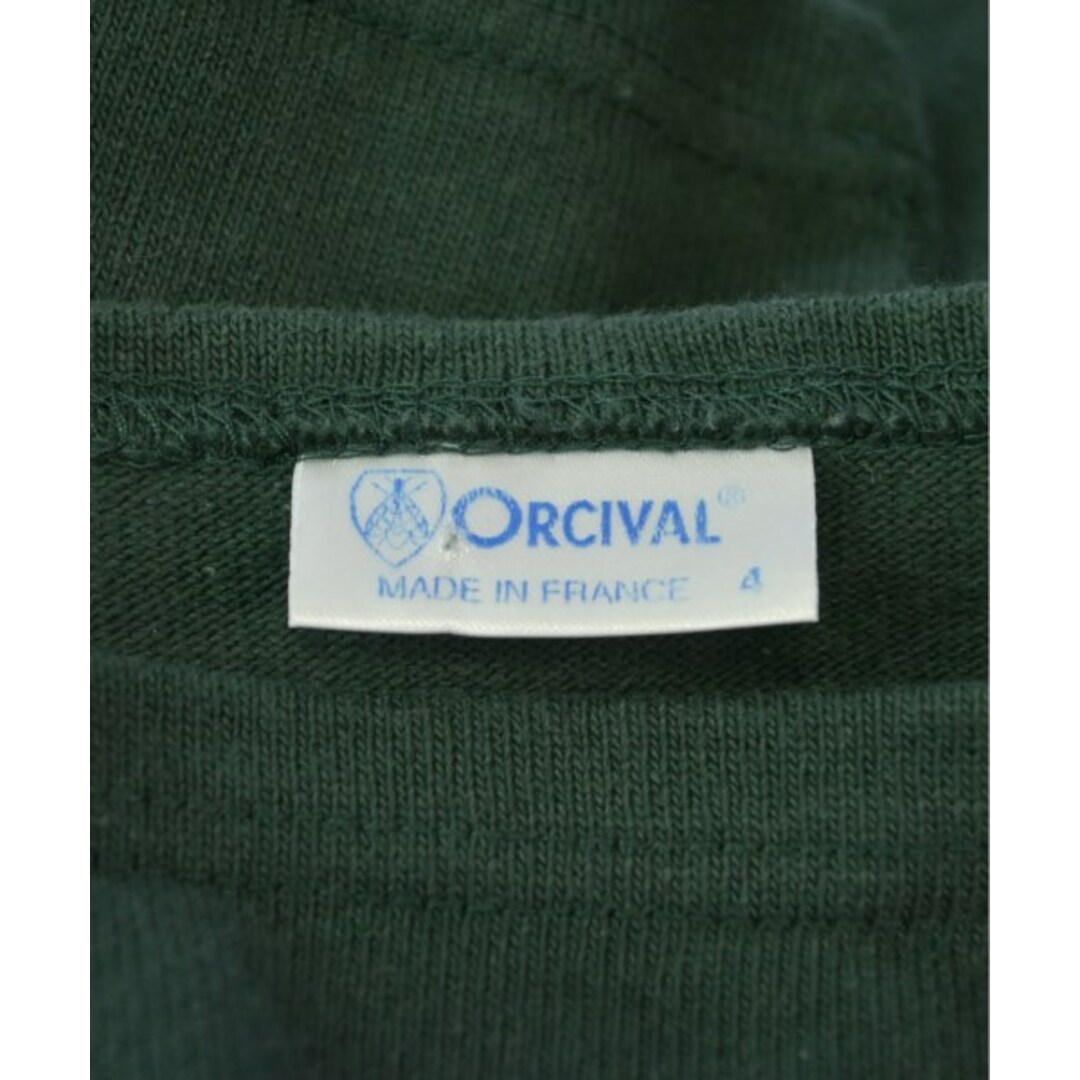 ORCIVAL(オーシバル)のORCIVAL オーシバル Tシャツ・カットソー 4(XXL位) 緑 【古着】【中古】 レディースのトップス(カットソー(半袖/袖なし))の商品写真