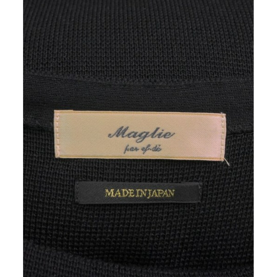 Maglie par ef-de(マーリエパーエフデ)のMaglie par ef-de ワンピース 9(M位) 黒等 【古着】【中古】 レディースのワンピース(ひざ丈ワンピース)の商品写真