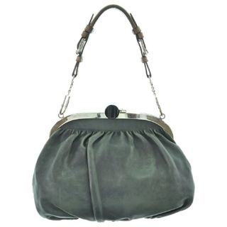 マルニ(Marni)のMARNI マルニ ハンドバッグ - 青緑 【古着】【中古】(ハンドバッグ)