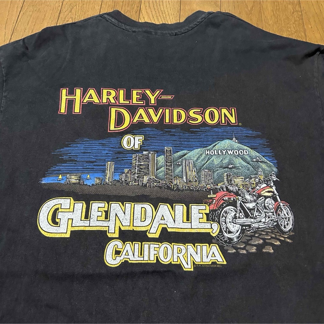Harley Davidson - 着丈長めXL〜2XL相当!ハーレーダビッドソン Harley Davidson - 着丈長めXL〜2XL相当!ハーレーダビッドソン