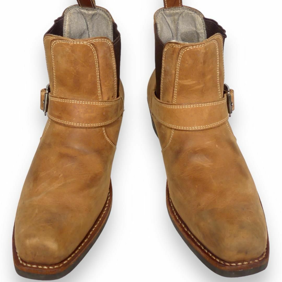 McGREGOR(マックレガー)のエンジニアブーツ 本革 ショート サイドゴア マクレガー メンズ NR3784 メンズの靴/シューズ(ブーツ)の商品写真
