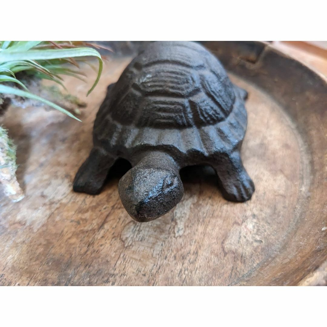 新入荷】【鉄亀 置物 1個】 かめ カメ 鉄 鉄製 縁起物 金運 新入荷】【鉄亀 置物 1個】 かめ カメ 鉄 鉄製 縁起物 金運