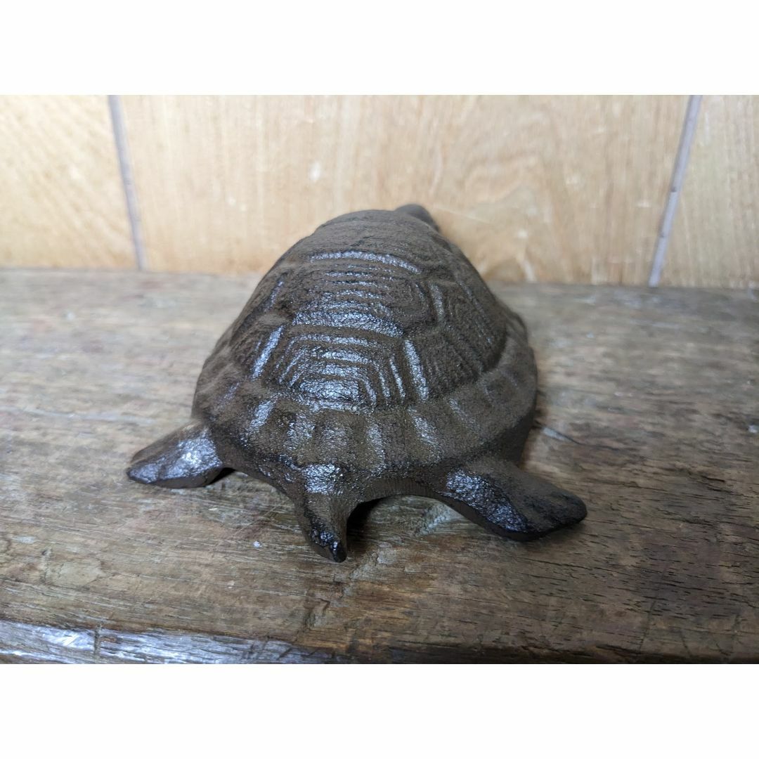 新入荷】【鉄亀 置物 1個】 かめ カメ 鉄 鉄製 縁起物 金運 新入荷】【鉄亀 置物 1個】 かめ カメ 鉄 鉄製 縁起物 金運