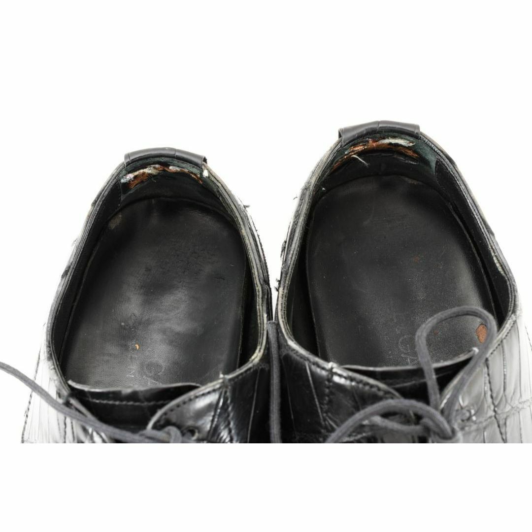 DOLCE&GABBANA(ドルチェアンドガッバーナ)のドルチェ&ガッバーナ　本革クロコダイルレザー　定価60万円　ドレスシューズ　黒 メンズの靴/シューズ(ブーツ)の商品写真