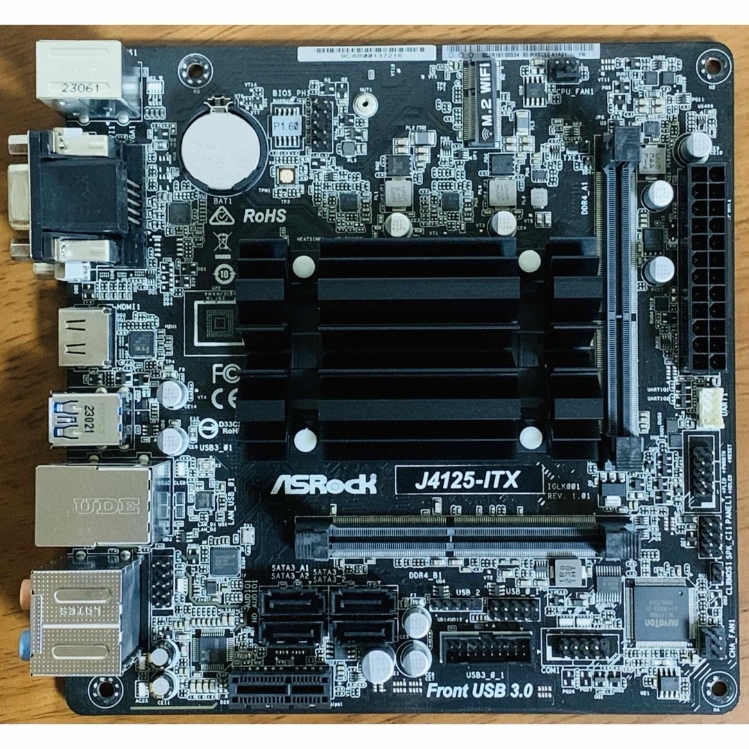 intel(インテル)の【おまけ付き】ASRock J4125-ITX Mini-ITX マザーボード スマホ/家電/カメラのPC/タブレット(PCパーツ)の商品写真