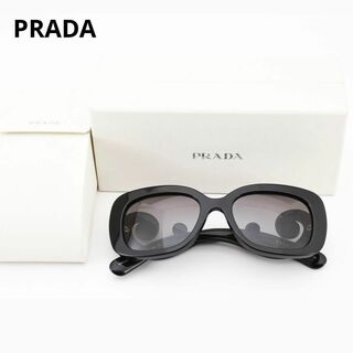 PRADA - プラダ　ミニマル　バロック　バタフライ　サングラス　黒縁　ブラック　メガネ