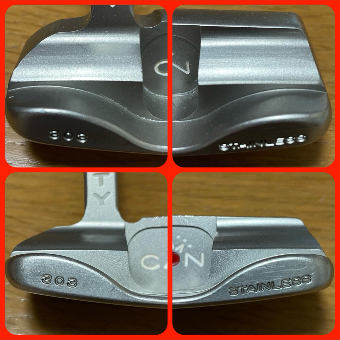 Scotty Cameron(スコッティキャメロン)の34インチ/340G仕様 スタジオステンレス ニューポートビーチ 超希少品 ② スポーツ/アウトドアのゴルフ(クラブ)の商品写真