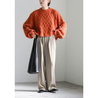 セレクトモカ(SELECT MOCA)の●新品　select MOCA ニット ドルマンスリーブショートニット(ニット/セーター)