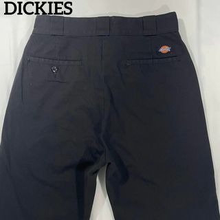 ディッキーズ(Dickies)のDICKIES USA古着 ワークパンツ W28 ワンポイントロゴ 黒パン(その他)