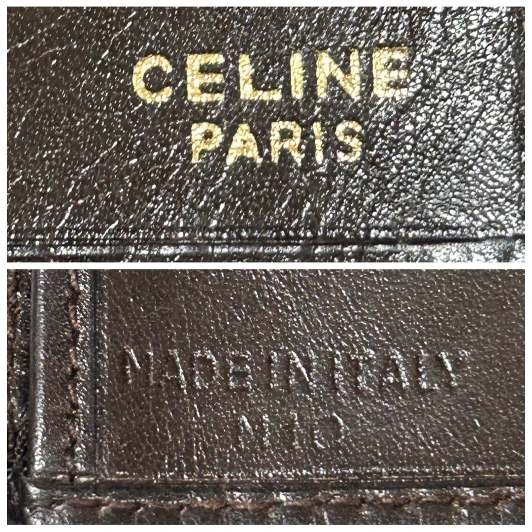 celine(セリーヌ)のCELINE セリーヌ がま口 二つ折り財布  レディースのファッション小物(財布)の商品写真