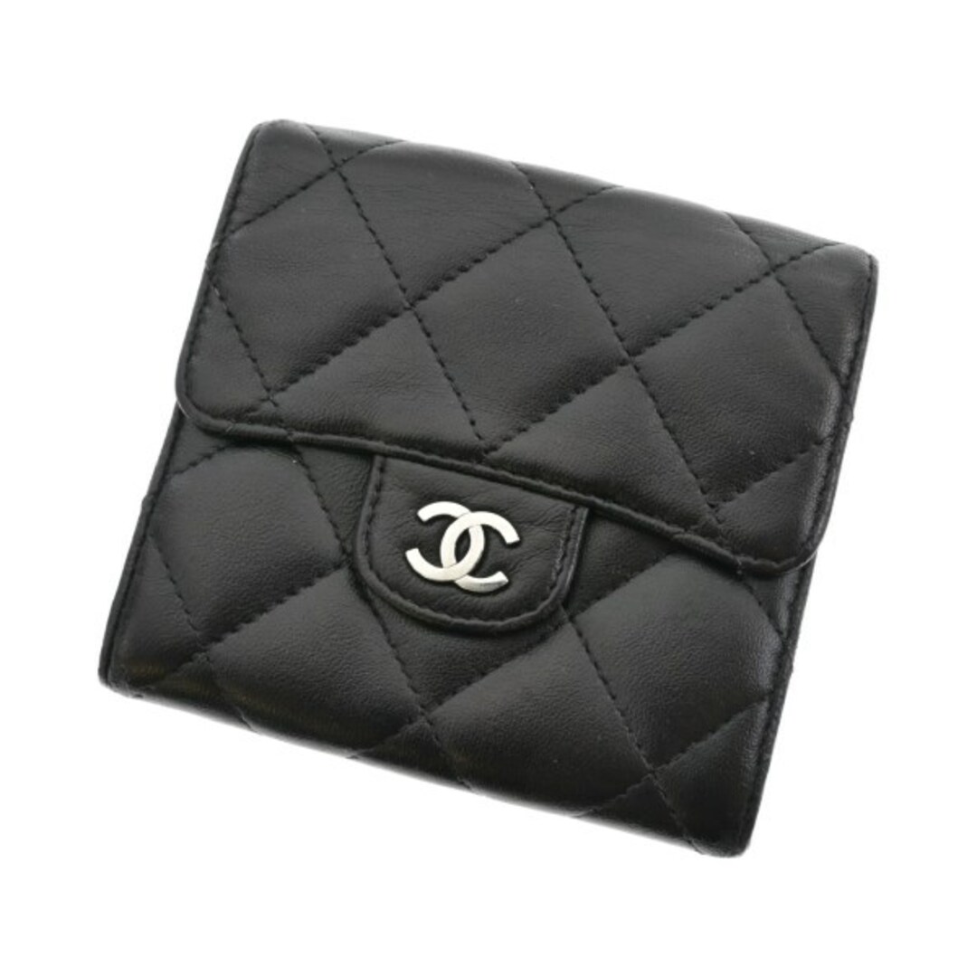 CHANEL(シャネル)のCHANEL シャネル 財布・コインケース - 黒 【古着】【中古】 レディースのファッション小物(財布)の商品写真