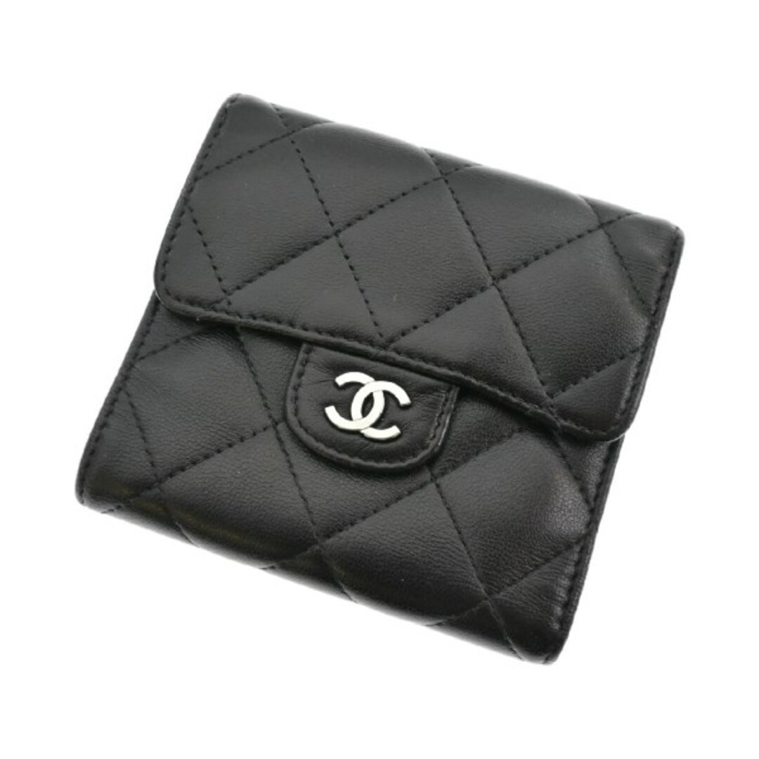 CHANEL(シャネル)のCHANEL シャネル 財布・コインケース - 黒 【古着】【中古】 レディースのファッション小物(財布)の商品写真