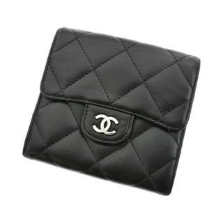 シャネル(CHANEL)のCHANEL シャネル 財布・コインケース - 黒 【古着】【中古】(財布)