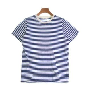 atelier naruse Tシャツ・カットソー F 青x白(ボーダー) 【古着】【中古】(カットソー(半袖/袖なし))