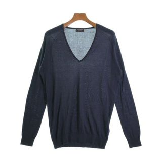 ジョンスメドレー(JOHN SMEDLEY)のJOHN SMEDLEY ジョンスメドレー ニット・セーター M 紺 【古着】【中古】(ニット/セーター)