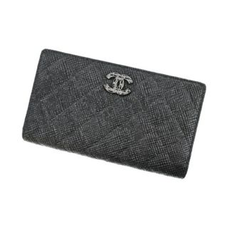 シャネル(CHANEL)のCHANEL シャネル 財布・コインケース - 黒 【古着】【中古】(財布)