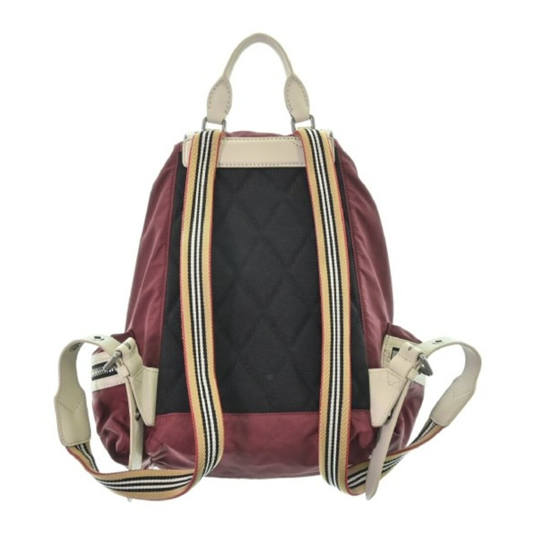 BURBERRY(バーバリー)のBURBERRY バーバリー バックパック・リュック - エンジ 【古着】【中古】 レディースのバッグ(リュック/バックパック)の商品写真